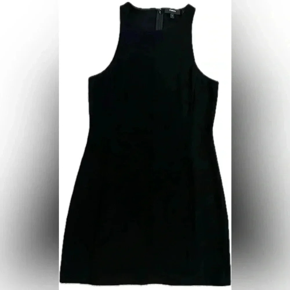 Theory black dress size 4
